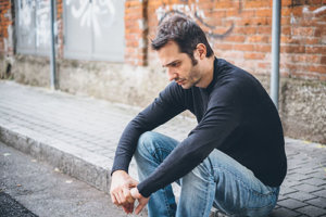 man in need of a social anxiety disorder treatment center