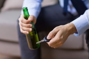 man needing to participate in National Impaired Driving Prevention Month