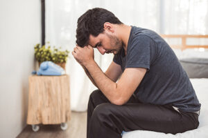 young man wonder how to deal with panic attacks